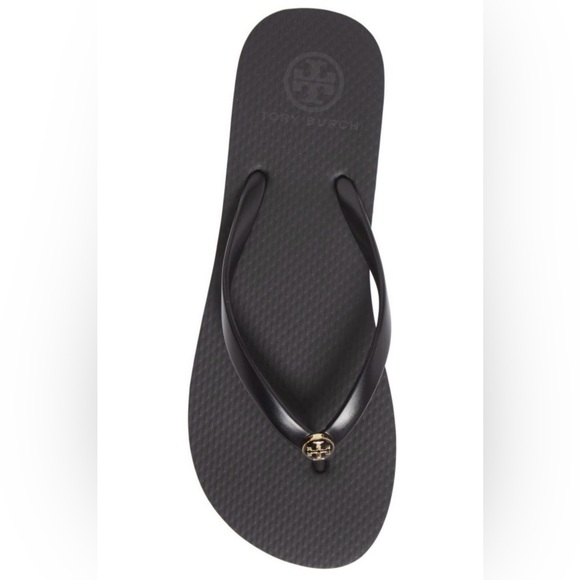 Tory Burch Miller Wedge Flip Flops - Picture 1 of 5